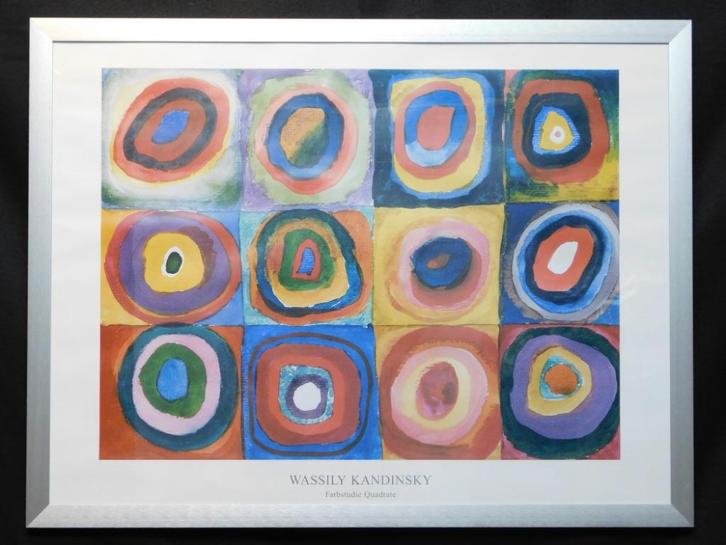 Wassily Kandinsky - Cirkels - 1913, Antiek en Kunst, Kunst | Schilderijen | Abstract, Ophalen of Verzenden