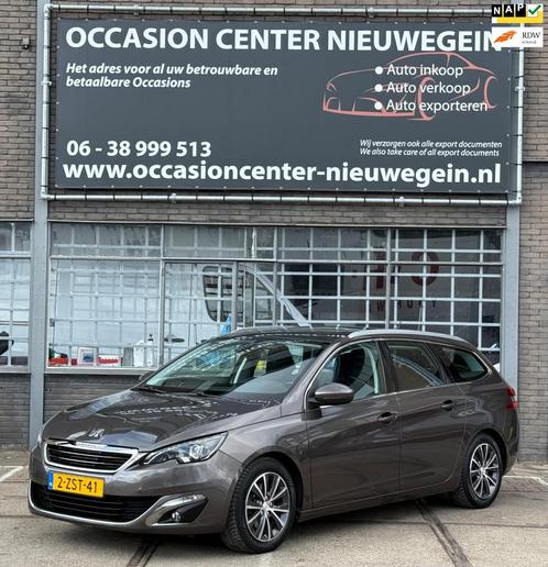 Peugeot 308 SW 1.2 PureTech Allure 2015 ECC/PANO/NAVI/NAP!, Auto's, Peugeot, Bedrijf, Te koop, ABS, Airbags, Airconditioning, Centrale vergrendeling