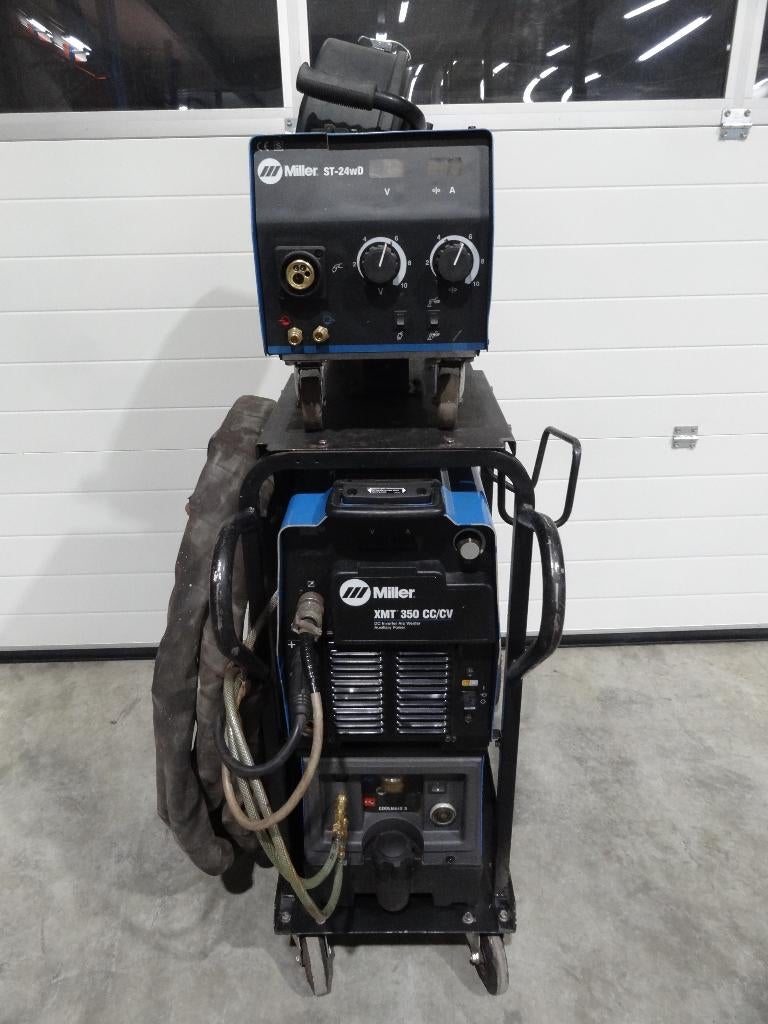 Mig/Mag lasapparaat Miller XMT 350  CC/CV watergekoeld, Doe-het-zelf en Verbouw, Gereedschap | Lasapparaten, Ophalen of Verzenden