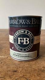 Farrow an Ball Eggshell verf 750 ml kleur Plummet, Ophalen of Verzenden, Zo goed als nieuw