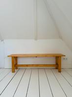 Vintage IKEA lattenbank - hout - bank, keukenbank, tafelbank, Ophalen, Gebruikt, Minder dan 75 cm, 150 tot 200 cm