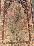 VINTAGE Perzische Tapijt Kashan ( simorgh ) 250*160 cm, Crème, 200 cm of meer, Ophalen of Verzenden, Zo goed als nieuw