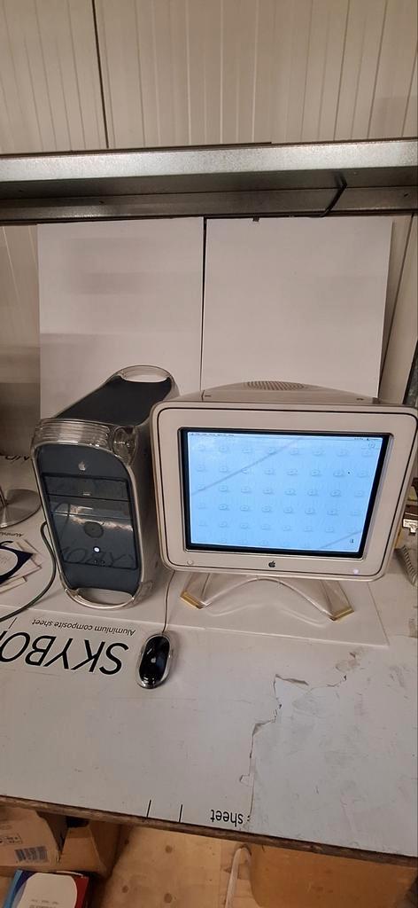 Apple Studio Display & Power Mac G4 - Werkend!, Computers en Software, Apple Desktops, Gebruikt, Powermac, Onbekend, Onbekend