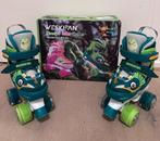 Verstelbare dinosaurus rolschaatsen voor kinderen, Ophalen of Verzenden, Verstelbaar, Zo goed als nieuw, Kinderen