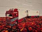 Tekno Scania 6-asser koel combi N.C.Christensen & Sønner, Hobby en Vrije tijd, Modelauto's | 1:50, Ophalen of Verzenden, Nieuw