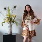 Ibiza/Bohemian Jurk Model #1 (Valt als S/M), Maat 38/40 (M), Verzenden, Beige, Nieuw