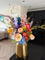 Zijden boeket | Kunstbloemen | Nieuw, Ophalen of Verzenden, Nieuw, Binnen