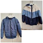 Winterjas blauw WE Fashion reversible maat 158-164, Gebruikt, WE, Meisje, Ophalen of Verzenden