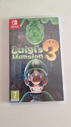 Luigi mansion 3 + marion travel case en 2 joycon grip, 1 speler, Ophalen of Verzenden, Zo goed als nieuw, Vanaf 7 jaar