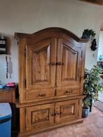 Antieke houten kast - Den Haag, Huis en Inrichting, Kasten | Dressoirs, Ophalen, Zo goed als nieuw, 25 tot 50 cm