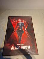 Black Widow Filmposter - Ingelijst - Marvel, Verzamelen, Ophalen, Rechthoekig Staand, Met lijst, Zo goed als nieuw