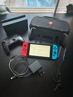 Nintendo SWITCH V1 + Pro controller + accessories, Spelcomputers en Games, Ophalen of Verzenden, Gebruikt, Met 1 controller, Switch Original