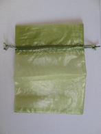 Groen Organza Zakje 15x20cm >Snelle Verzending!<, Ophalen of Verzenden, Nieuw, Feestartikel