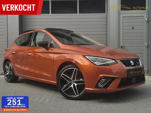 Seat Ibiza 1.5 TSI EVO FR Pano/ACC/Alcantara/Led/Keyless/Nav, Auto's, Seat, Bedrijf, Ibiza, ABS, Achteruitrijcamera, Adaptive Cruise Control