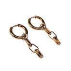 Ø15mm Oorringen Dames Verguld RVS Oorbellen + Kettinghanger, Overige materialen, Hangers, Birgitta-Gracht 33, 6465 EL Kerkrade, Nederland