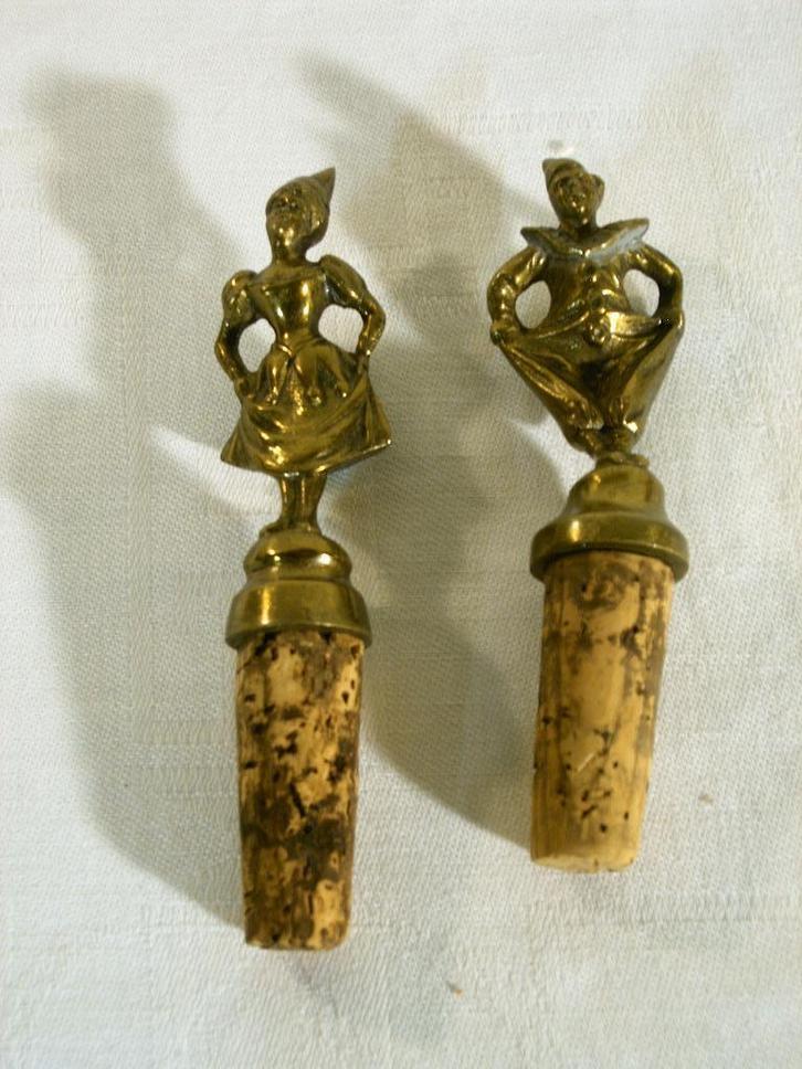 Twee flessenstoppen, Antiek en Kunst, Curiosa en Brocante, Ophalen of Verzenden