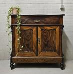 OPRUIMING Antieke Biedermeier commode vintage dressoir kast, Antiek en Kunst, Ophalen of Verzenden