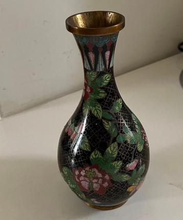 Cloisonné emaille lampvoet beschikbaar voor biedingen