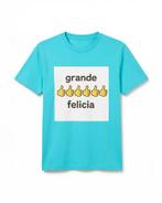 Bankzitters Grande Felicia T-shirt - Maat M, Kleding | Heren, T-shirts, Verzenden, Nieuw, Maat 48/50 (M), Blauw