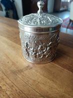 Verzilverde Douwe Egberts Theebus H. Hooikaas Schoonhoven, Antiek en Kunst, Antiek | Goud en Zilver, Ophalen of Verzenden, Zilver