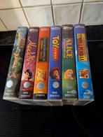 6 Disney video's, Cd's en Dvd's, VHS | Kinderen en Jeugd, Alle leeftijden, Ophalen of Verzenden, Zo goed als nieuw