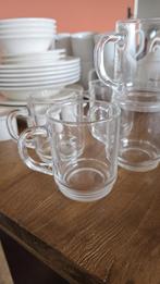 6 mooie thee glazen, Huis en Inrichting, Keuken | Servies, Glas of Glazen, Ophalen of Verzenden, Overige stijlen, Glas