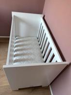 Wit Ledikantje van Bopita met Matras, commode en klerenkast, Ophalen, Zo goed als nieuw, Ledikant