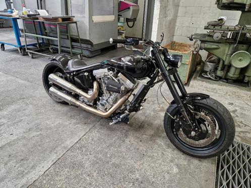 HPU Softail De Luxe, 5'' stretch met Merch Performance motor, Motoren, Motoren | Harley-Davidson, Particulier, Overig, meer dan 35 kW