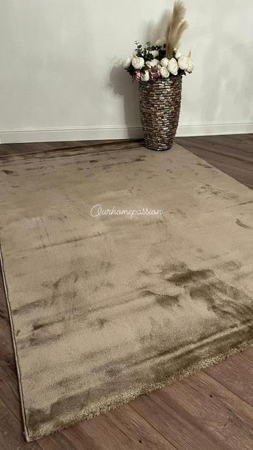 LAAGPOLIG VELVET VLOERKLEDEN DARKTAUPE GRIJS ANTRAC MEGASALE beschikbaar voor biedingen
