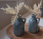 2 mooie old look kruikjes H&S collection landelijk vintage, Huis en Inrichting, Woonaccessoires | Vazen, Ophalen, Overige kleuren