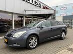 Toyota Avensis Wagon 1.8 VVTi Business - Navigatie, Auto's, Euro 5, Zwart, 4 cilinders, Blauw