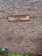 Antiek Engels Gietijzeren Straatnaambord .afm 120-30 cm, Antiek en Kunst, Ophalen