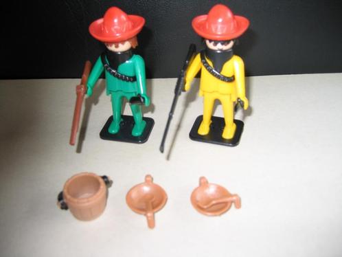 Playmobil 3621 Western Bandieten+toebehoren, vintage, Kinderen en Baby's, Speelgoed | Playmobil, Gebruikt, Complete set, Ophalen of Verzenden