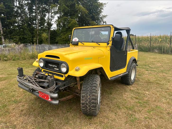 Toyota BJ40 belastingvrij originele PTO Lier, Auto's, Toyota, Particulier, Landcruiser, 4x4, Diesel, SUV of Terreinwagen, Handgeschakeld