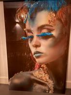 Glasschilderij, Ophalen