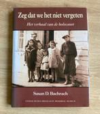 Zeg dat we het niet vergeten het verhaal van de holocaust, Tweede Wereldoorlog, Verzenden, Zo goed als nieuw, Algemeen