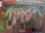 Castorland Puzzel - Paarden - Nieuw!, Ophalen of Verzenden, Meer dan 50 stukjes, Nieuw, 6 jaar of ouder