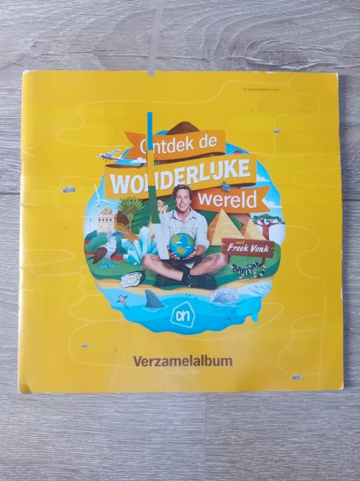 Ondekt de wonderlijke wereld met Freek Vonk van de Ah, Verzamelen, Supermarktacties, Albert Heijn, Ophalen of Verzenden