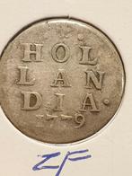 Holland, 2 stuiver 1779, zilver (02), Ophalen of Verzenden, Vóór koninkrijk, Zilver