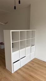 3x Kallax expedit 16 vaks open kast vakkenkast 4x4 wit Ikea, Ophalen, 100 tot 150 cm, 5 laden of meer, 100 tot 150 cm
