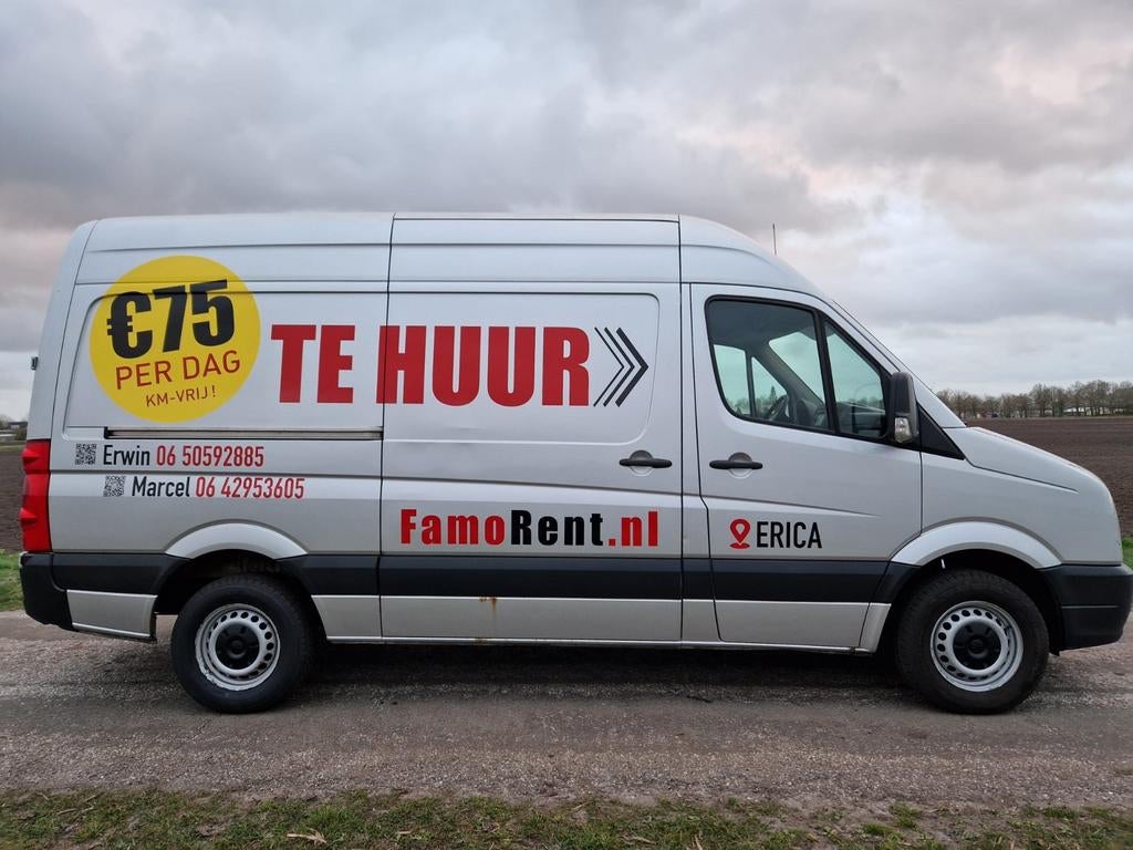 ​Grote Verhuisbus? GEEN BORG & KM-VRIJ! | Crafter L2H2 €75,-, Verhuiswagen of Bestelauto