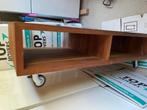 Salontafel op wieltjes, Huis en Inrichting, Tafels | Salontafels, Ophalen, Gebruikt, 50 tot 100 cm, 100 tot 150 cm