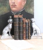 Set (2)oude hondenbeelden, Antiek en Kunst, Curiosa en Brocante, Ophalen of Verzenden