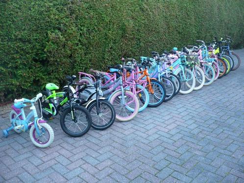 Kinderfietsen 16 - 18 - en 20 inch van 35 tot 65 euro, Fietsen en Brommers, Fietsen | Kinderfietsjes, Gebruikt, 16 tot 20 inch