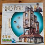 Harry Potter 3D Puzzel - De Burrow, Ophalen of Verzenden, Meer dan 50 stukjes, 6 jaar of ouder