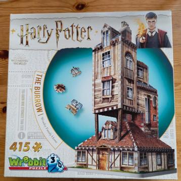 Harry Potter 3D Puzzel - De Burrow beschikbaar voor biedingen
