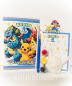 Traktatie chips &verfsetje POKEMON, Ophalen of Verzenden, Zo goed als nieuw, Verjaardag