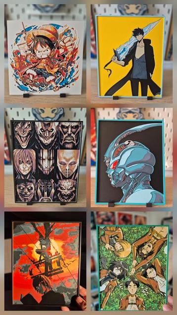 Anime 3D prints/ 3D Art / 3D schilderij/ Hueforge beschikbaar voor biedingen