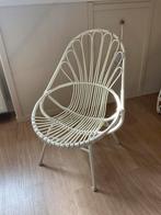 Vintage retro Rohe Noordwolde rieten rotan stoel, Tuin en Terras, Tuinstoelen, Ophalen, Zo goed als nieuw, Rotan