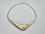 Gouden vintage ketting Diamonde met diamant hanger. 2025/435, ., Ophalen of Verzenden, Zo goed als nieuw, .